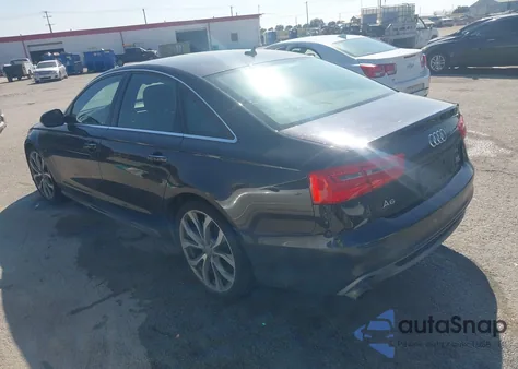 2014 Audi A6 3.0T Premium Plus z USA, uszkodzony, nr VIN WAUHGAFCXEN154762